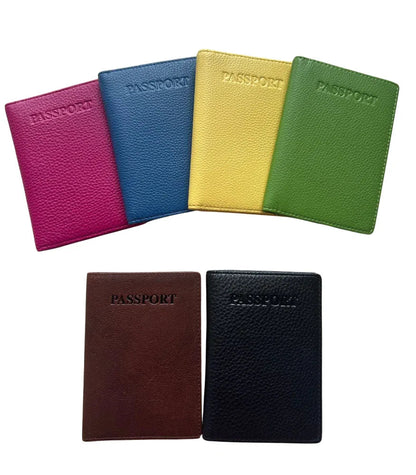 Cambridge Leather Passport Cover, Leather Wallet- Travel Wallet MiamiLeathers.com