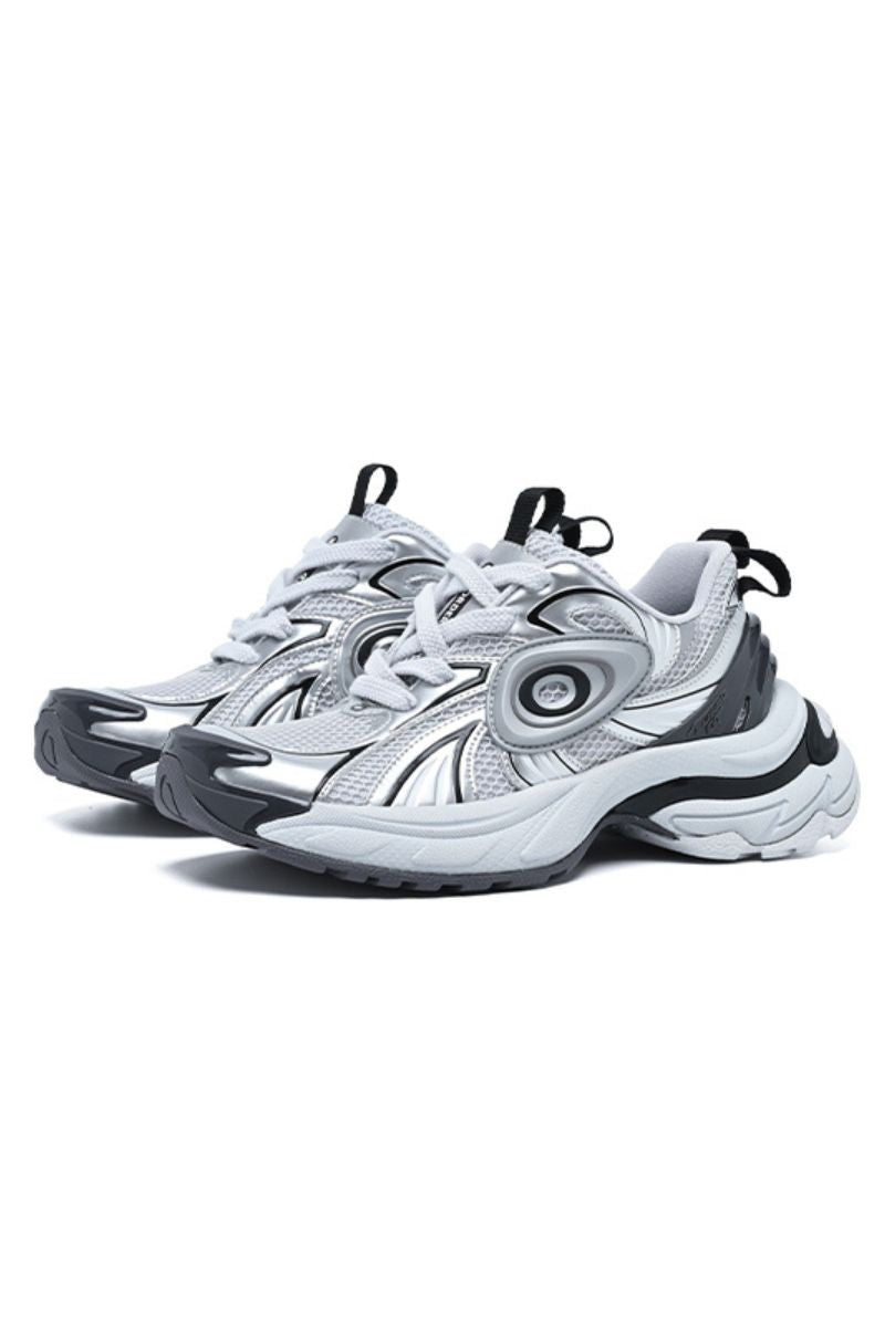Turbo Chunky Running Sneakers - Wolvess