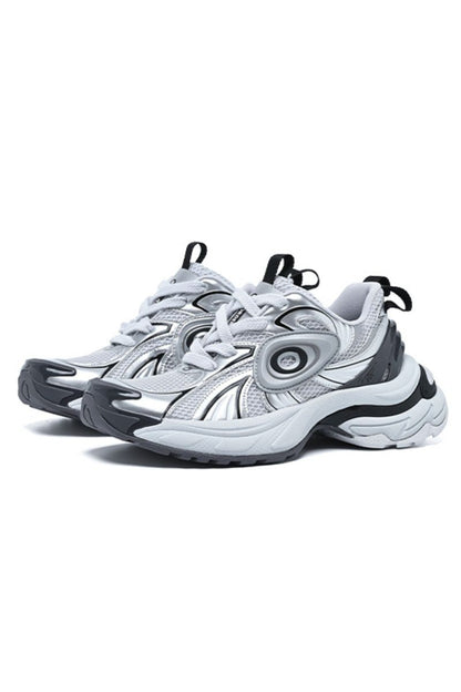 Turbo Chunky Running Sneakers - Wolvess