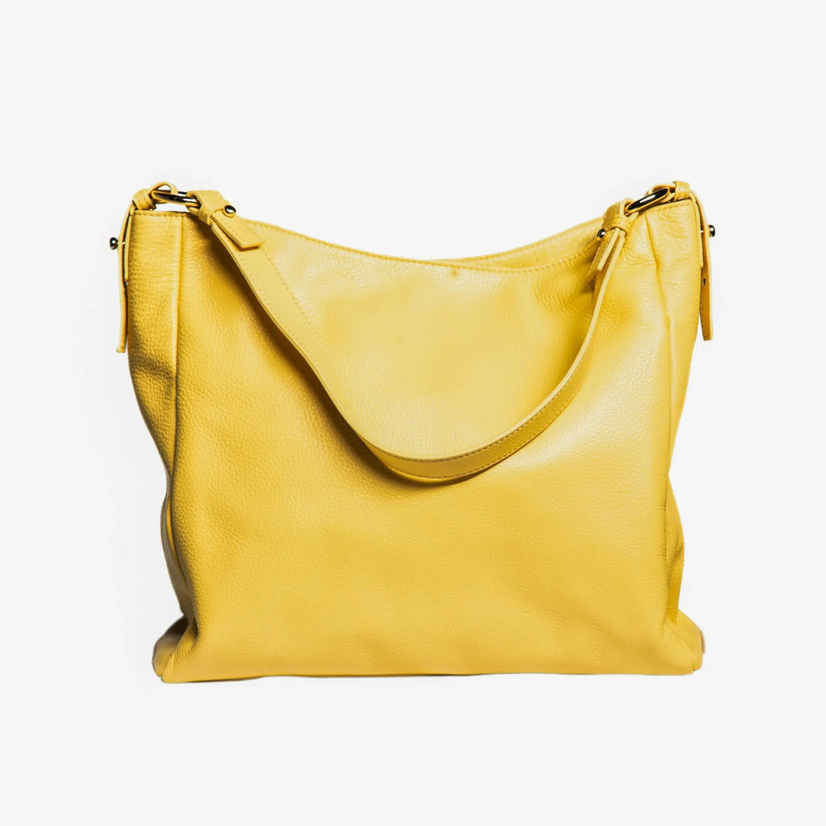 Sophia Soft Full-Grain Leather Hobo MiamiLeathers.com