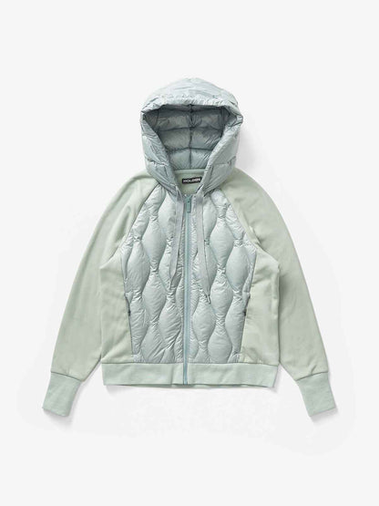 Down Zip Hoodie - Slate Gray