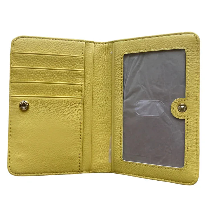 Leather Wallet, Sophia Full Grain Card  Wallet MiamiLeathers.com