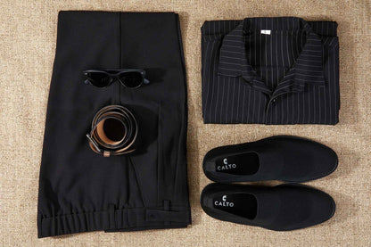 CALTO - X1541 - 2.4 Inches Taller (Black) Tallmenshoes.com