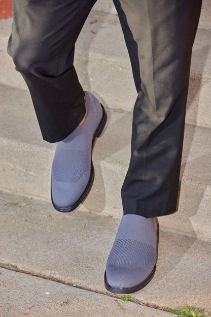 CALTO - X1542 - 2.4 Inches Taller (Grey) Tallmenshoes.com