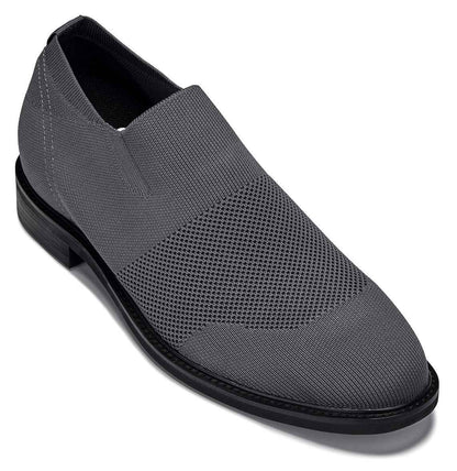 CALTO - X1542 - 2.4 Inches Taller (Grey) Tallmenshoes.com