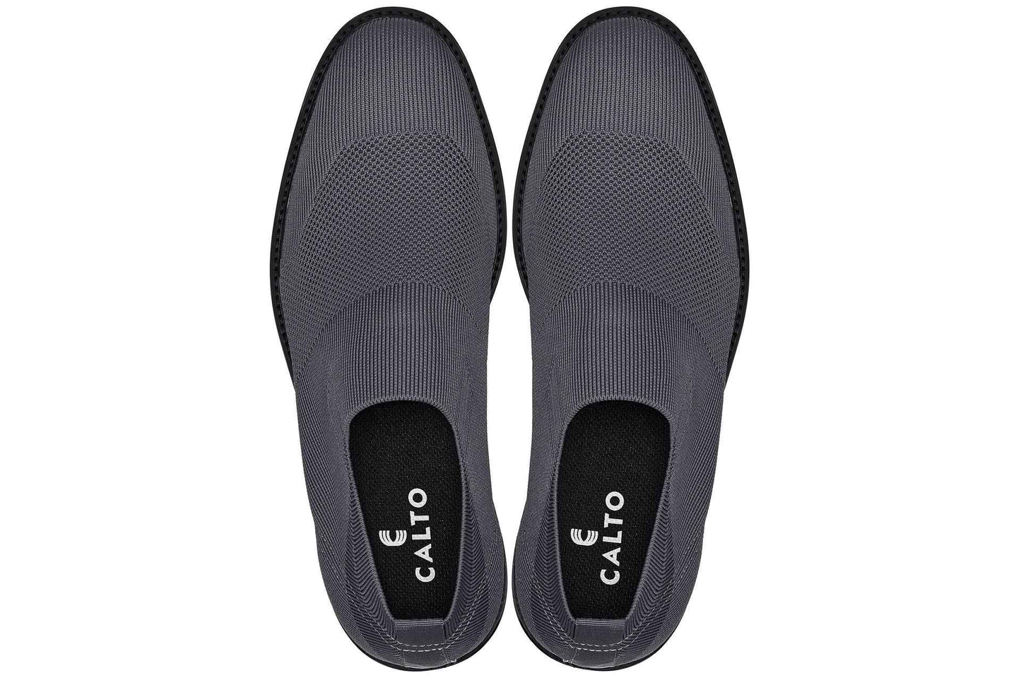 CALTO - X1542 - 2.4 Inches Taller (Grey) Tallmenshoes.com