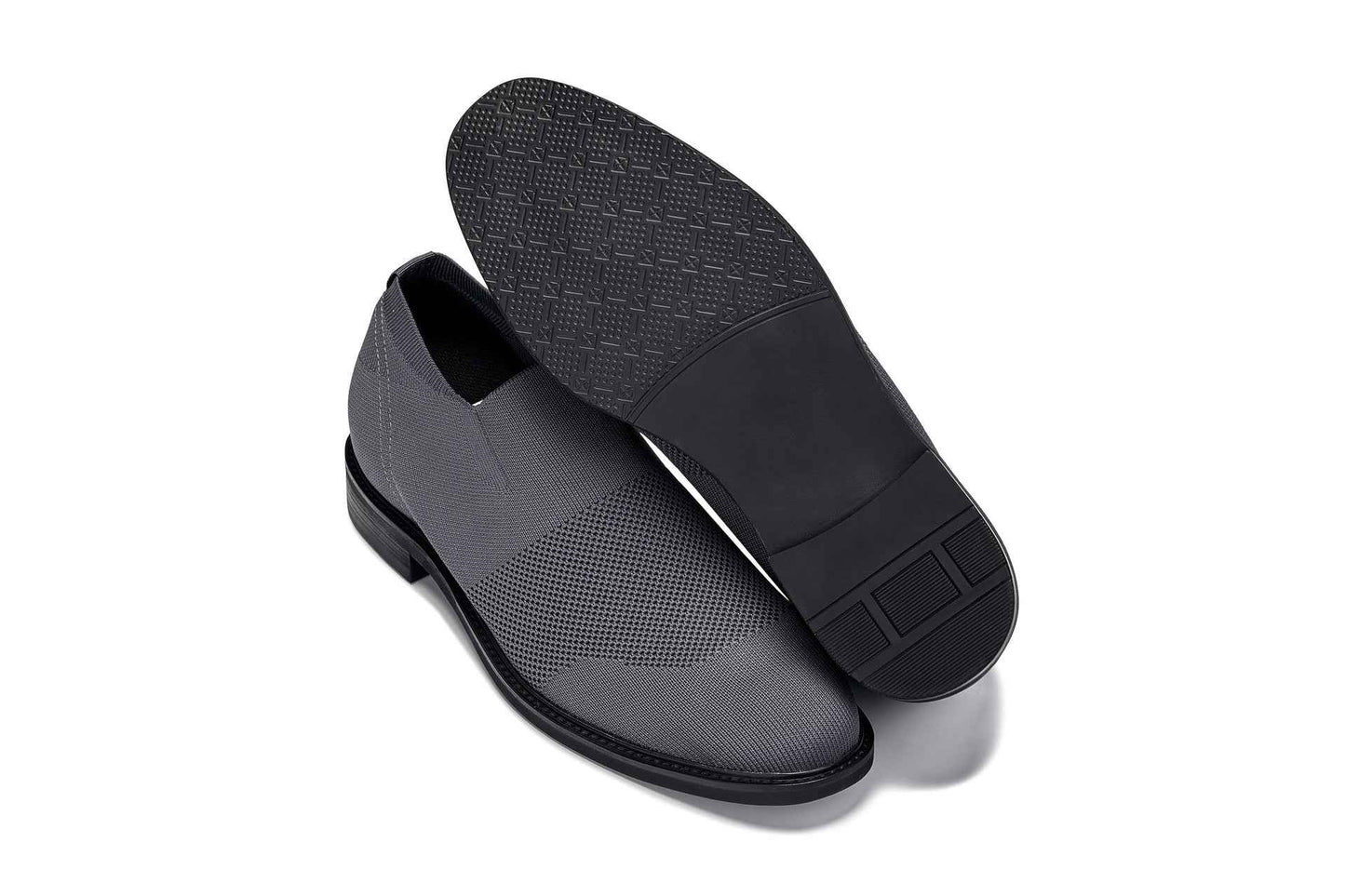 CALTO - X1542 - 2.4 Inches Taller (Grey) Tallmenshoes.com