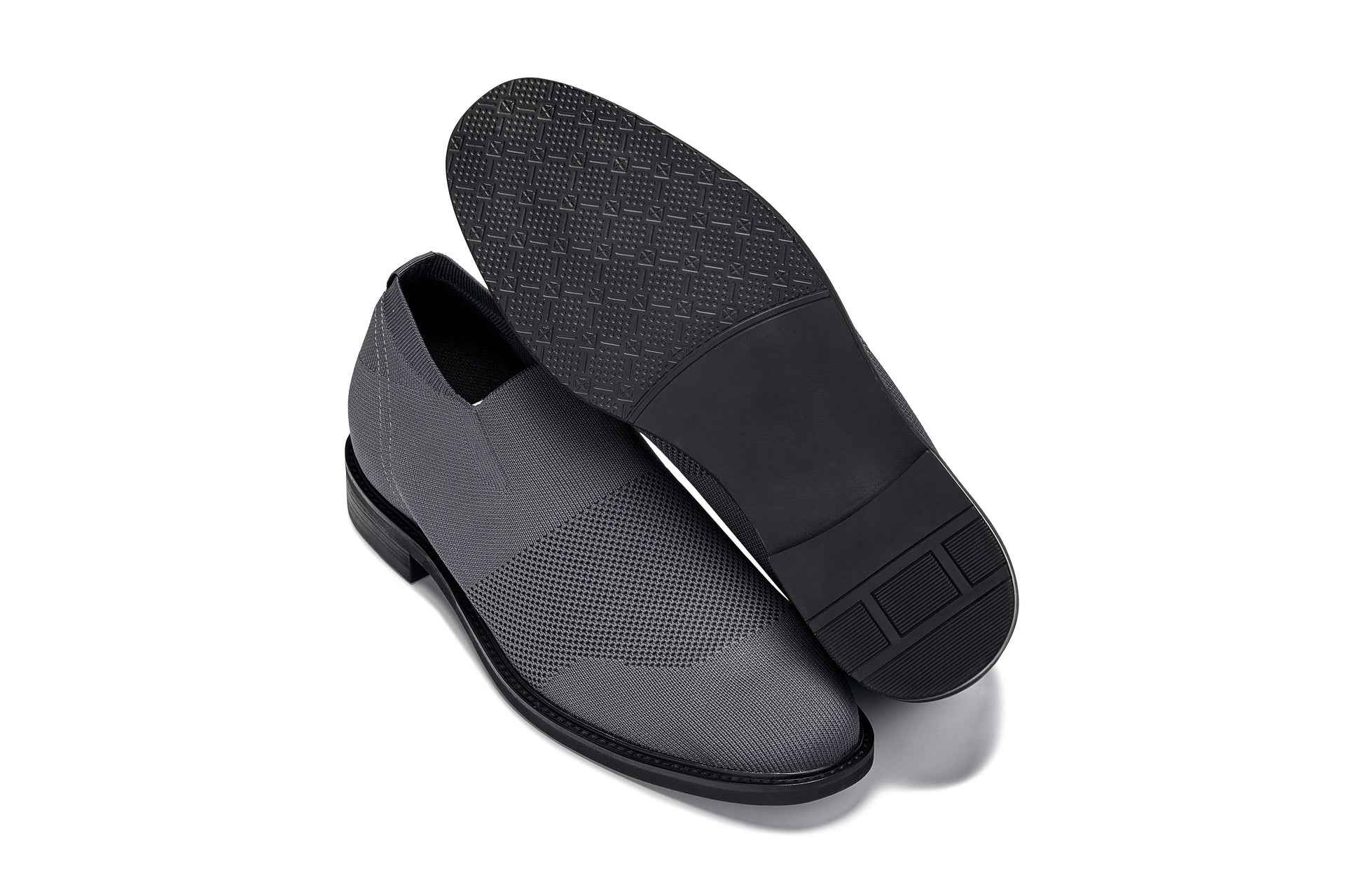 CALTO - X1542 - 2.4 Inches Taller (Grey) Tallmenshoes.com