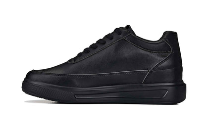 CALTO - X1646 - 2.8 Inches Taller (Pitch Black) - Lightweight Sneakers Tallmenshoes.com