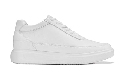CALTO - X1647 - 2.8 Inches Taller (White) - Lightweight Sneakers Tallmenshoes.com