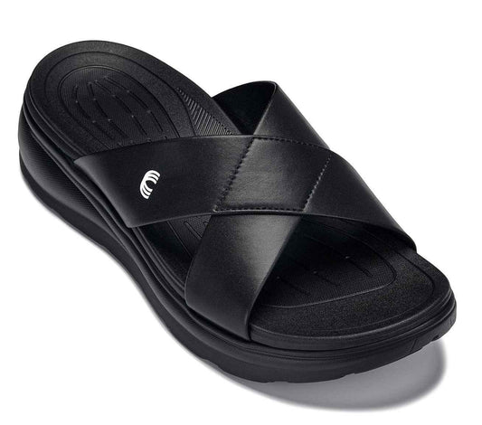 CALTO - X1652 - 2 Inches Taller (Black/Matte Black) Tallmenshoes.com