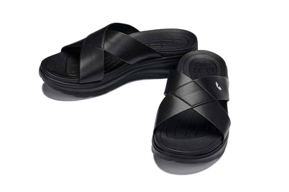 CALTO - X1652 - 2 Inches Taller (Black/Matte Black) Tallmenshoes.com