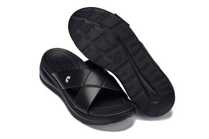 CALTO - X1652 - 2 Inches Taller (Black/Matte Black) Tallmenshoes.com
