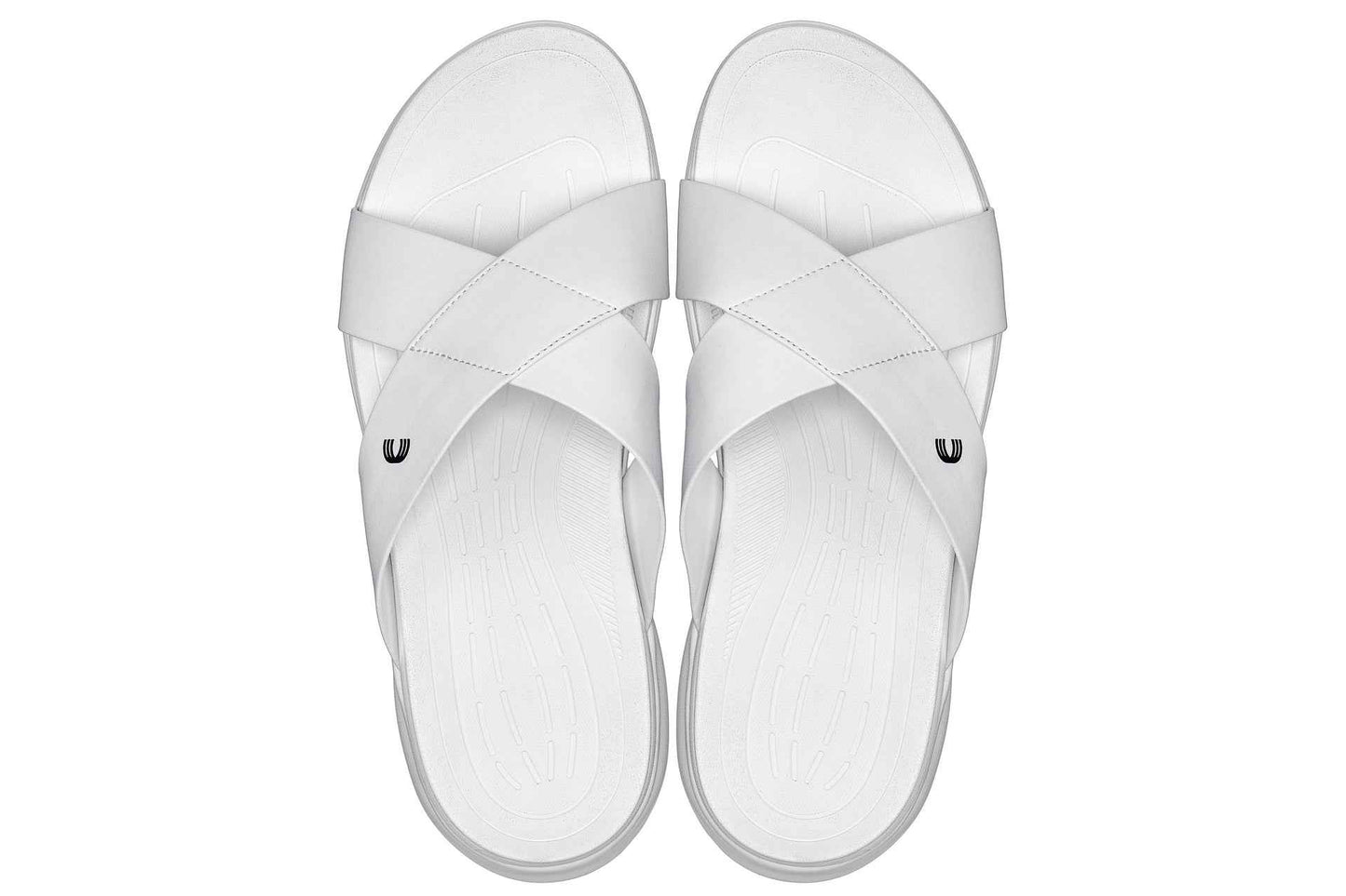 CALTO - X1653 - 2 Inches Taller (White/Matte White) Tallmenshoes.com