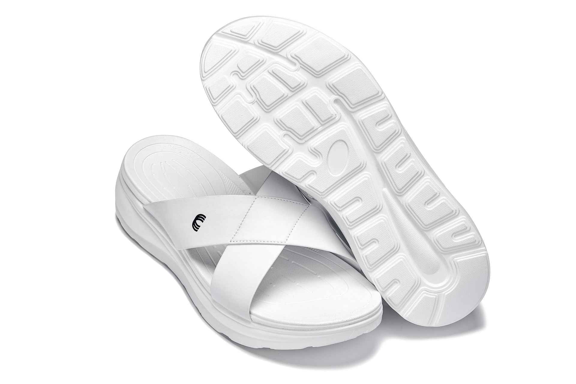 CALTO - X1653 - 2 Inches Taller (White/Matte White) Tallmenshoes.com
