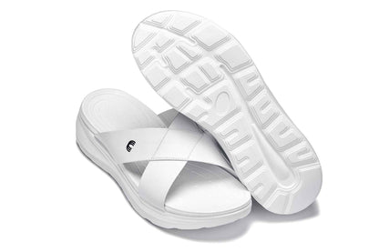 CALTO - X1653 - 2 Inches Taller (White/Matte White) Tallmenshoes.com