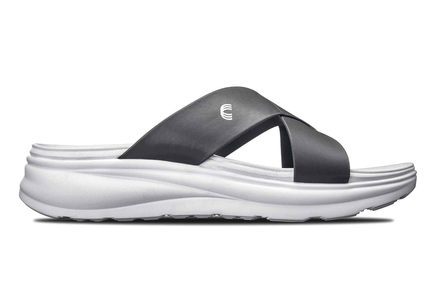 CALTO - X1654 - 2 Inches Taller (White/Matte Steel Grey) Tallmenshoes.com