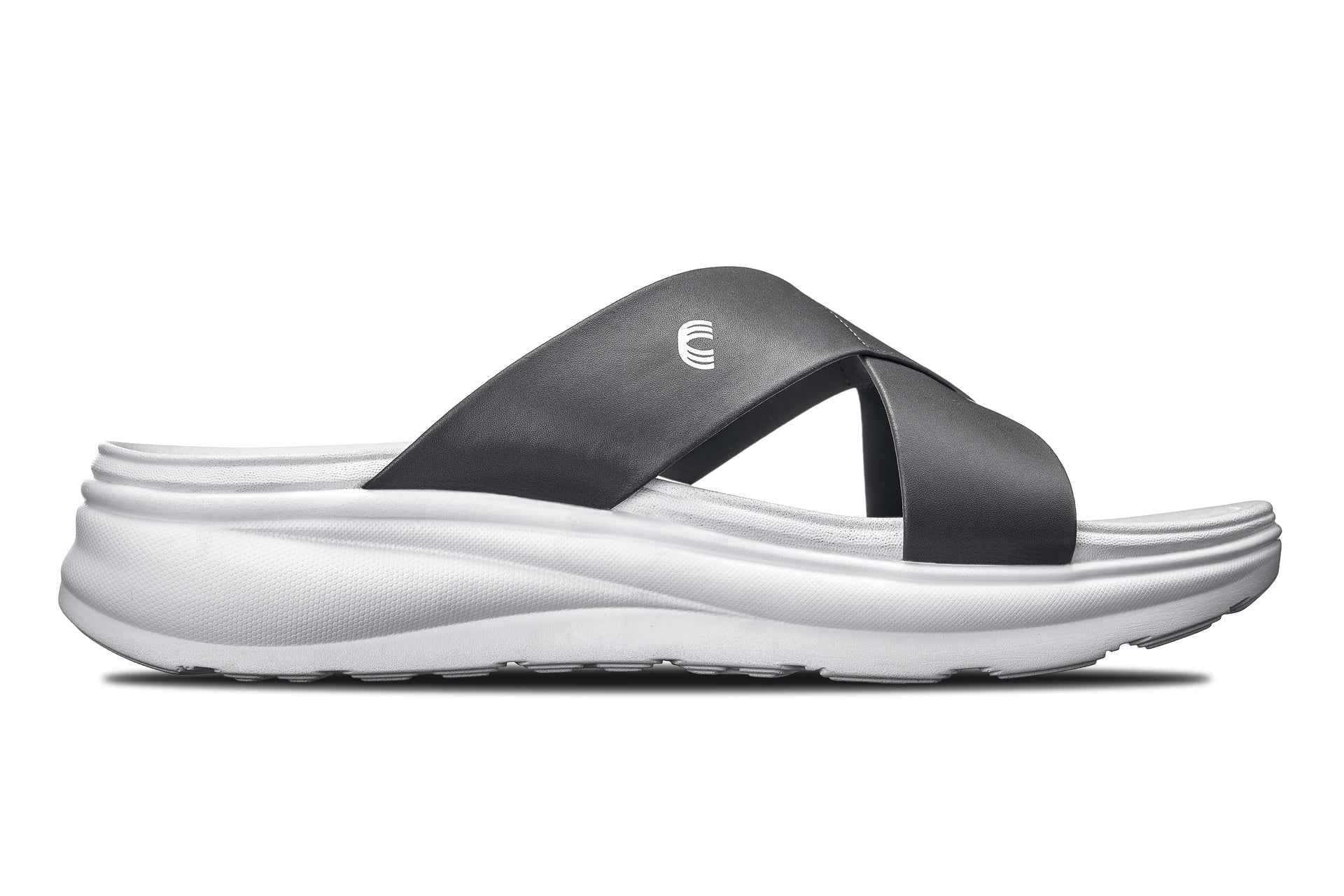 CALTO - X1654 - 2 Inches Taller (White/Matte Steel Grey) Tallmenshoes.com