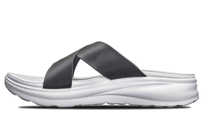 CALTO - X1654 - 2 Inches Taller (White/Matte Steel Grey) Tallmenshoes.com