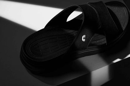 CALTO - X1655 - 2 Inches Taller (Black/Grainy Black) Tallmenshoes.com