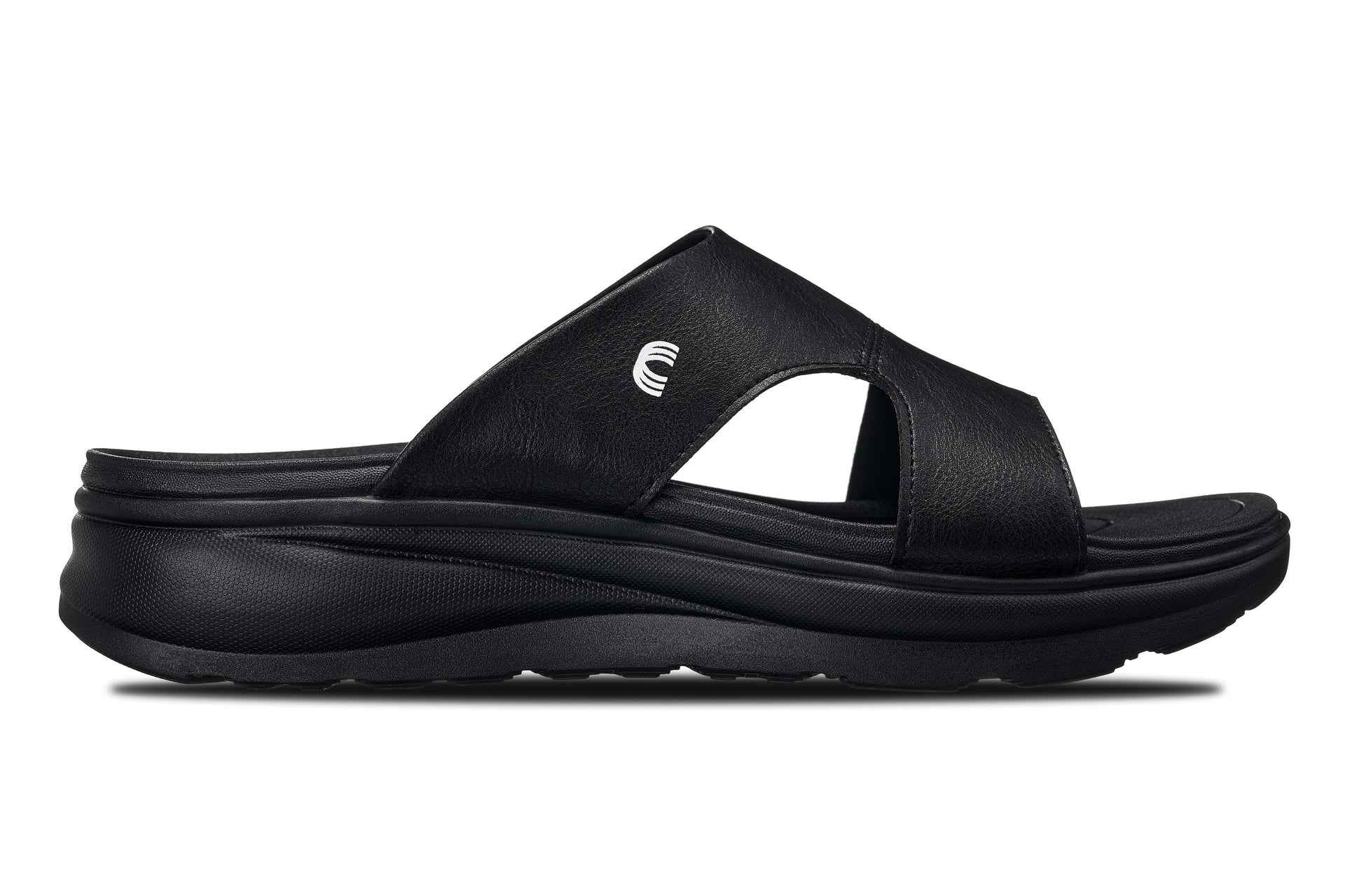 CALTO - X1655 - 2 Inches Taller (Black/Grainy Black) Tallmenshoes.com