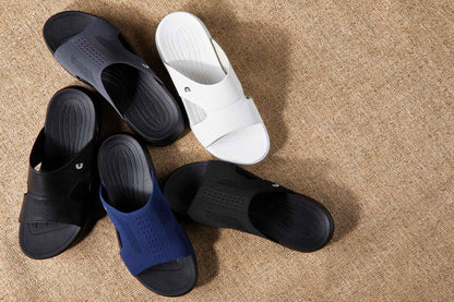 CALTO - X1657 - 2 Inches Taller (Black/Knitted Black) Tallmenshoes.com