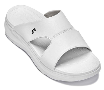 CALTO - X1656 - 2 Inches Taller (White/Grainy White) Tallmenshoes.com