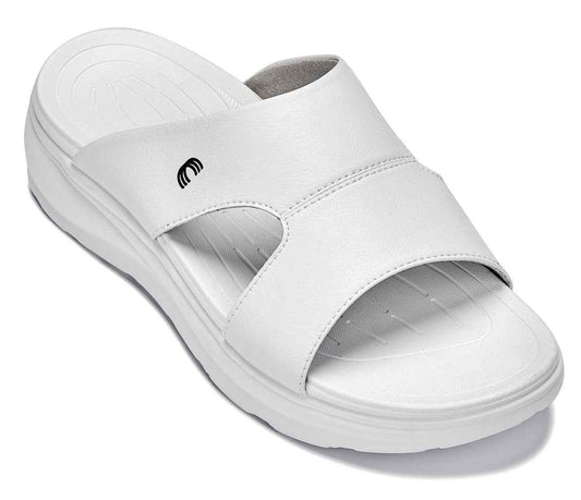 CALTO - X1656 - 2 Inches Taller (White/Grainy White) Tallmenshoes.com