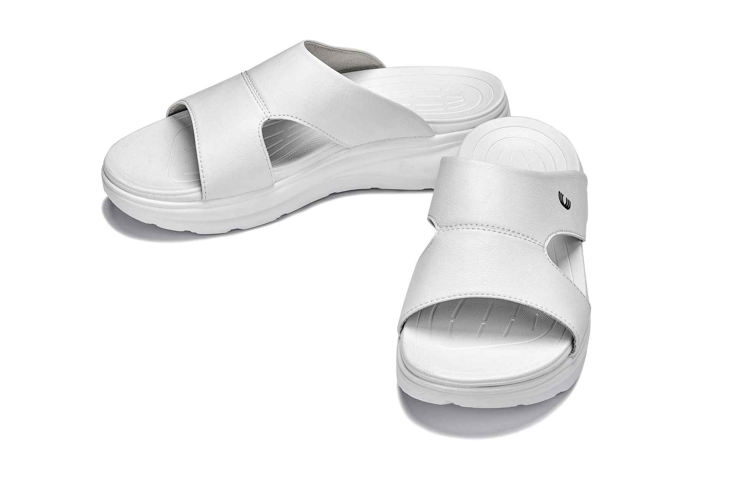 CALTO - X1656 - 2 Inches Taller (White/Grainy White) Tallmenshoes.com
