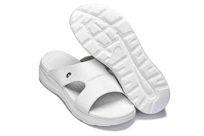 CALTO - X1656 - 2 Inches Taller (White/Grainy White) Tallmenshoes.com