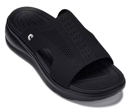 CALTO - X1657 - 2 Inches Taller (Black/Knitted Black) Tallmenshoes.com