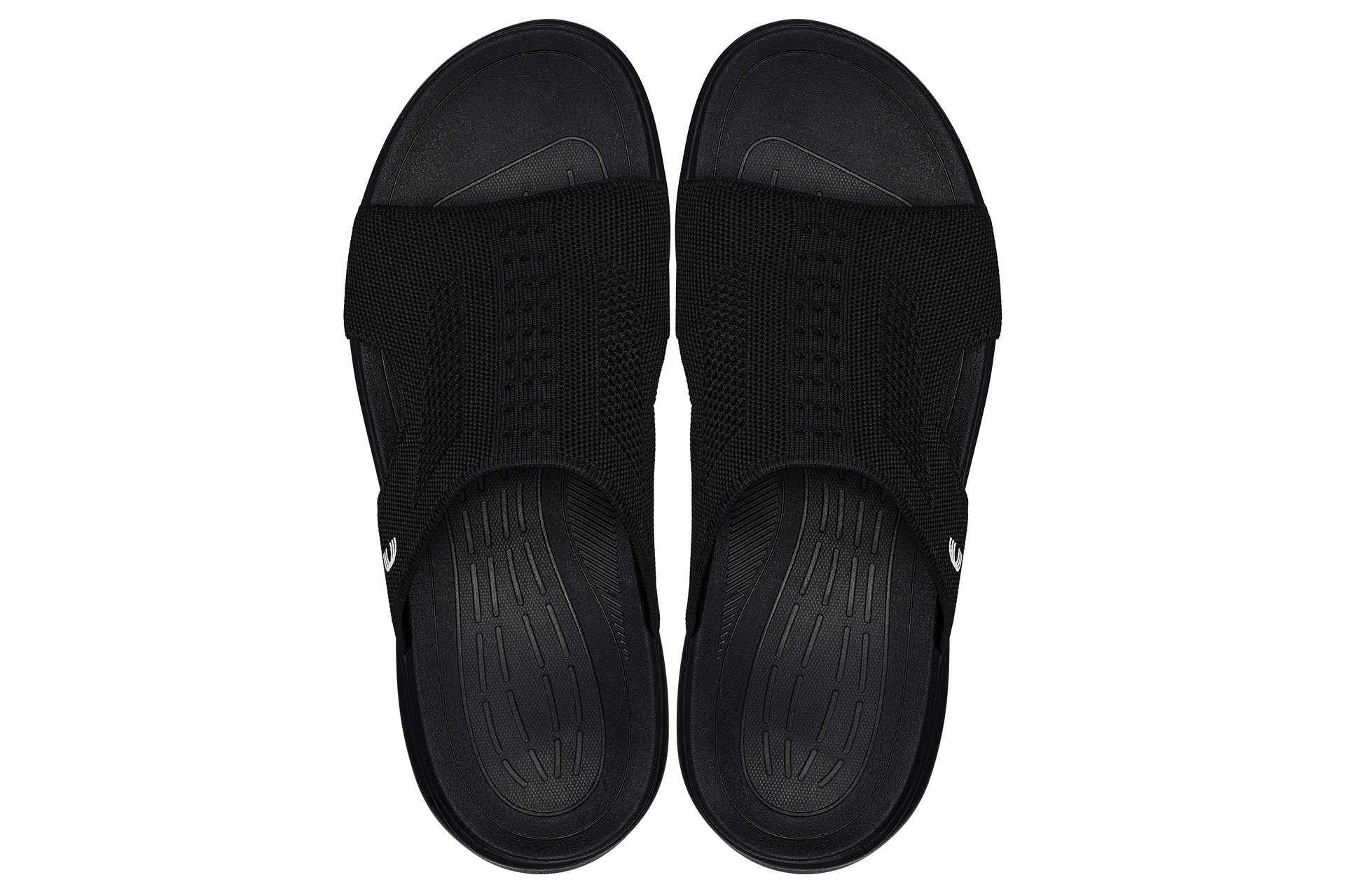 CALTO - X1657 - 2 Inches Taller (Black/Knitted Black) Tallmenshoes.com