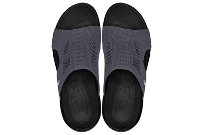 CALTO - X1658 - 2 Inches Taller (Black/Knitted Dark Gray)