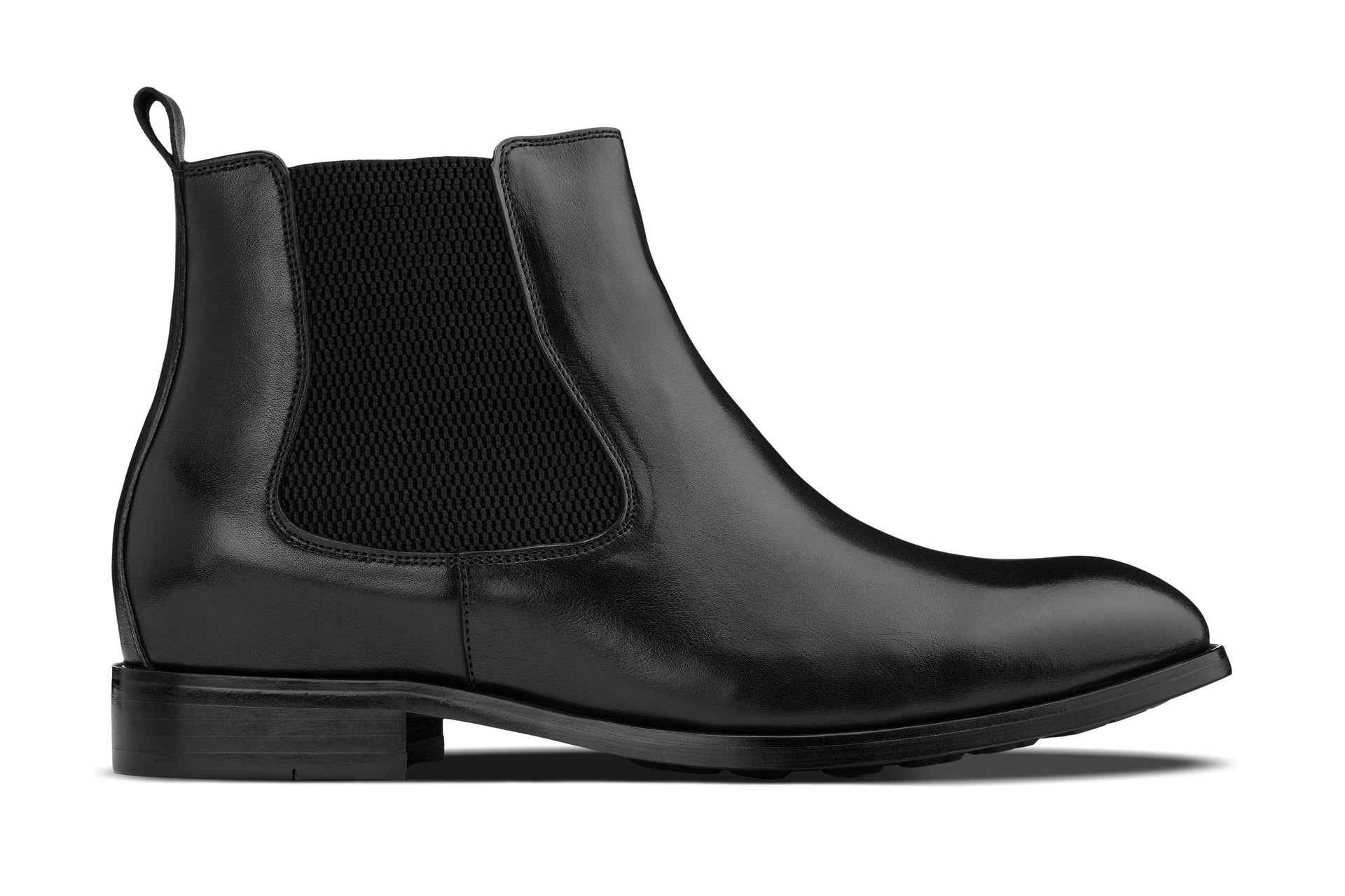 CALTO - Y72230 - 2.8 Inches Taller (Black) - Chelsea Boots Tallmenshoes.com
