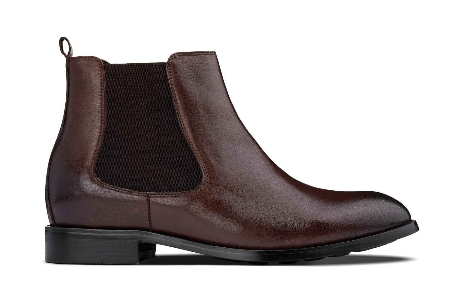 CALTO - Y72231 - 2.8 Inches Taller (Coffee Brown) - Chelsea Boots Tallmenshoes.com