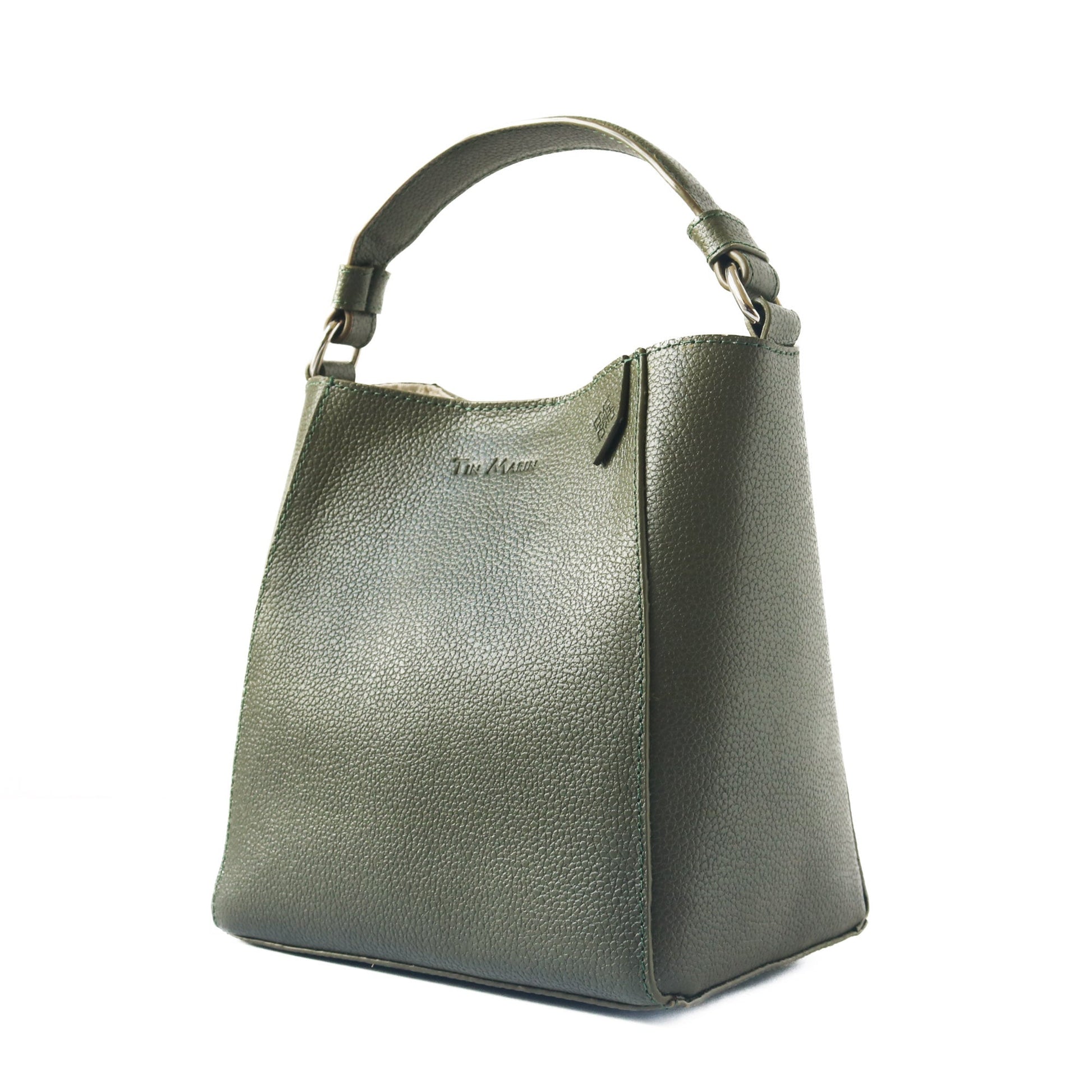 Yaya Leather Bucket Bag Tin Marin Brand
