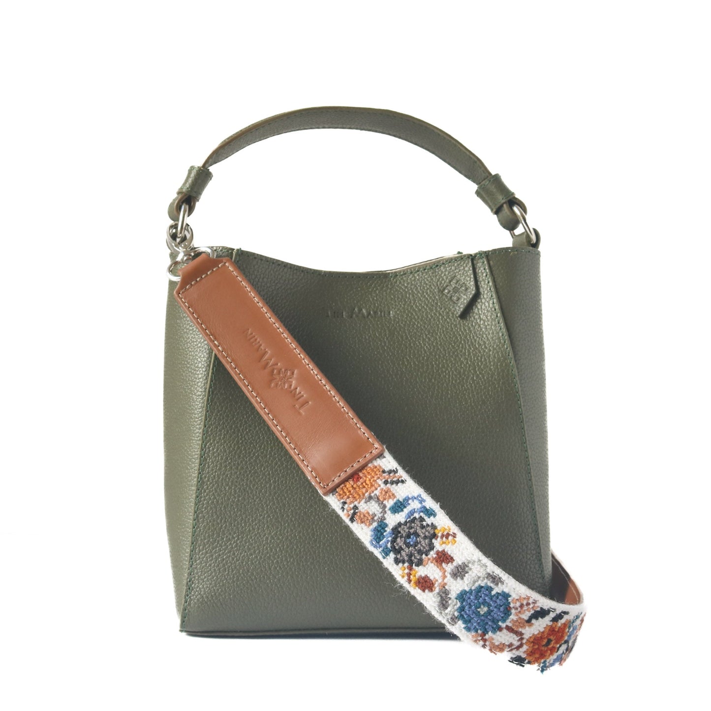 Yaya Leather Bucket Bag Tin Marin Brand