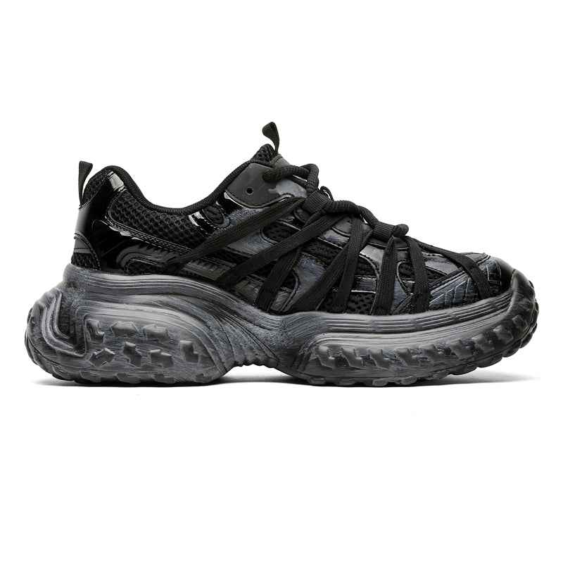 S8888 Black Tire Sneakers