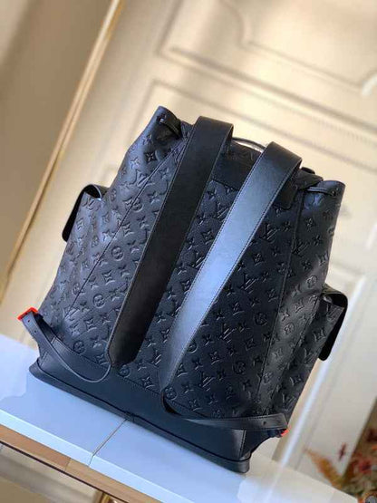 Wolvess Monogram Backpacks - 078