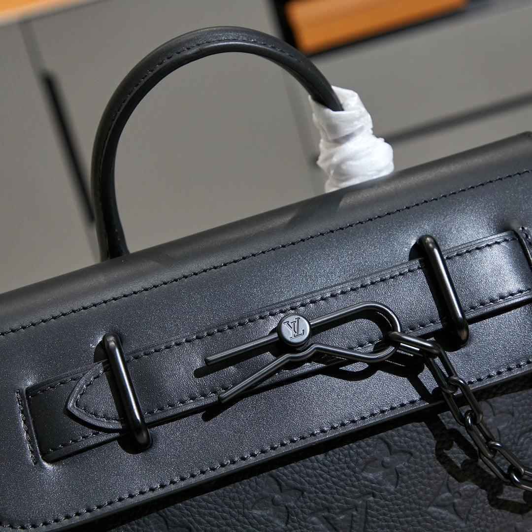 New Fashion Bags LV Monogram Steamer Taurillon