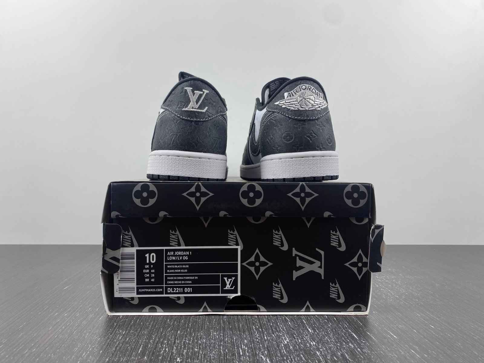 Custom Air Jordan 1 x LV dl2211-001 - Exclusive Sneakers