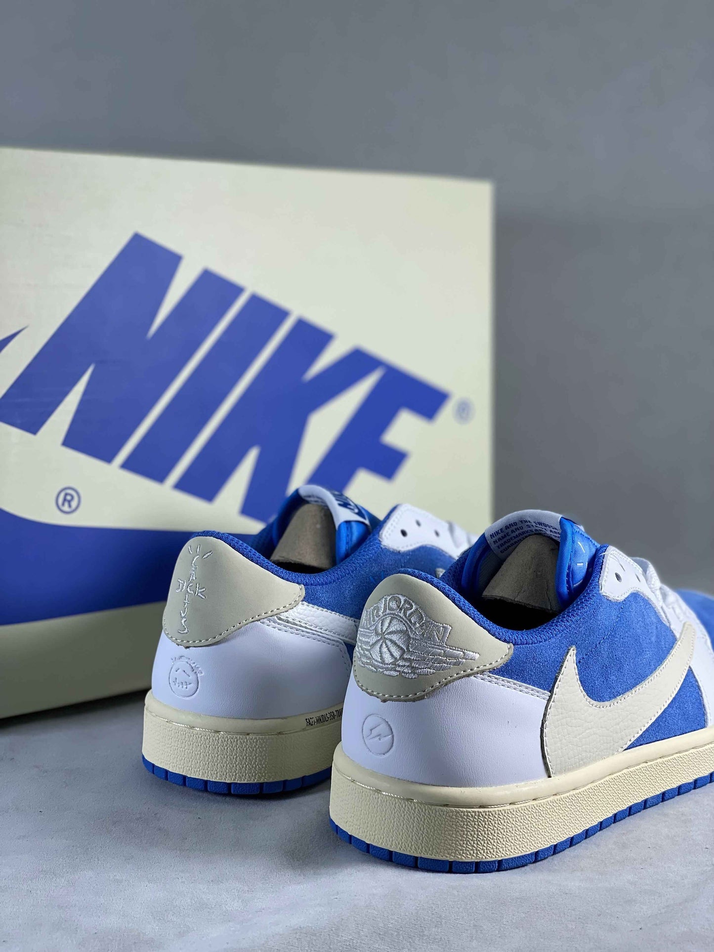 Custom Travis Scott Air Jordan 1 Low TS CQ4277 212