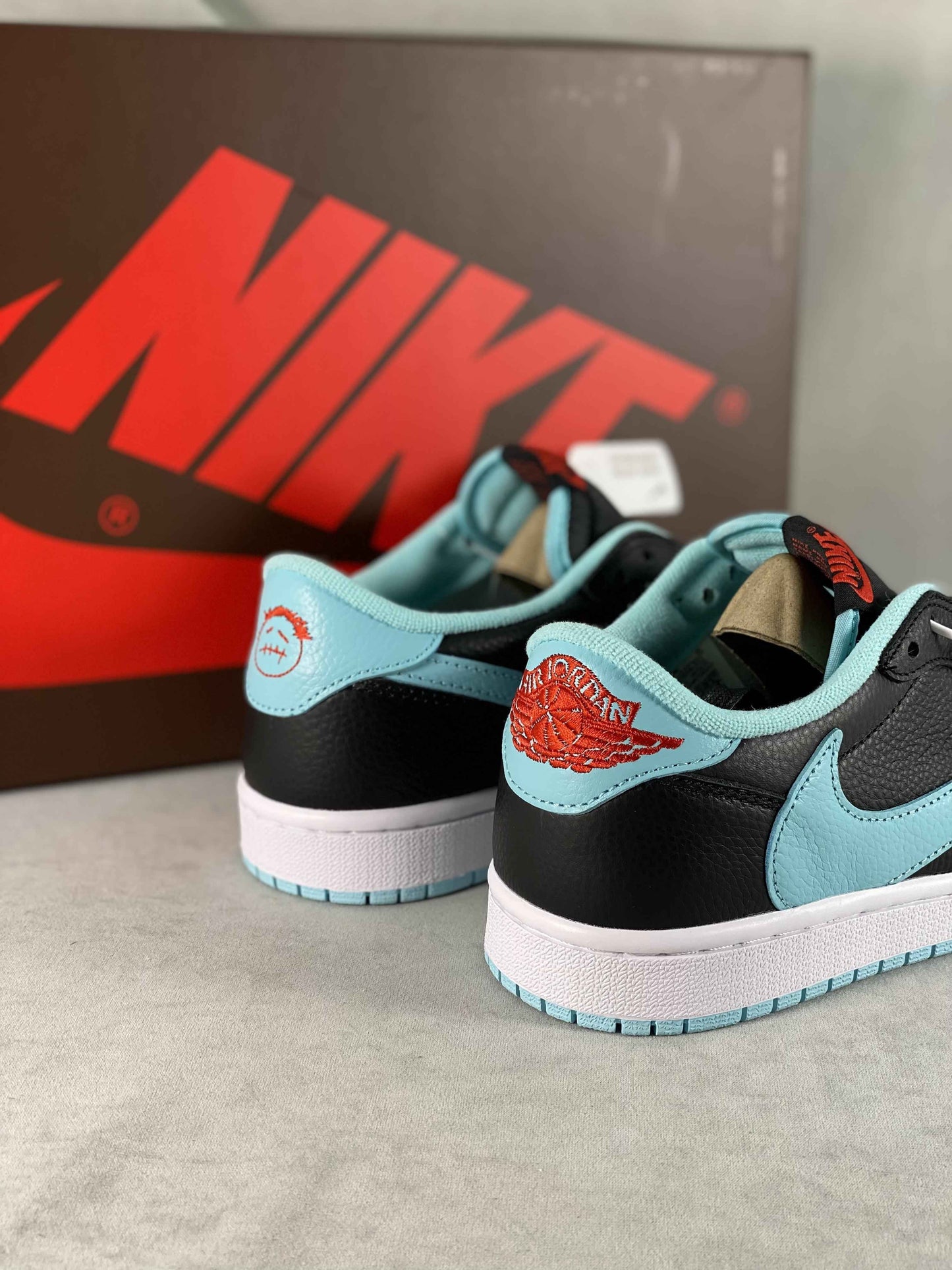Custom Travis Scott Air Jordan 1 Reverse Mocha DM7866 701 Sneakers - Shop the Iconic Travis Scott Air Jordan Reverse Mocha