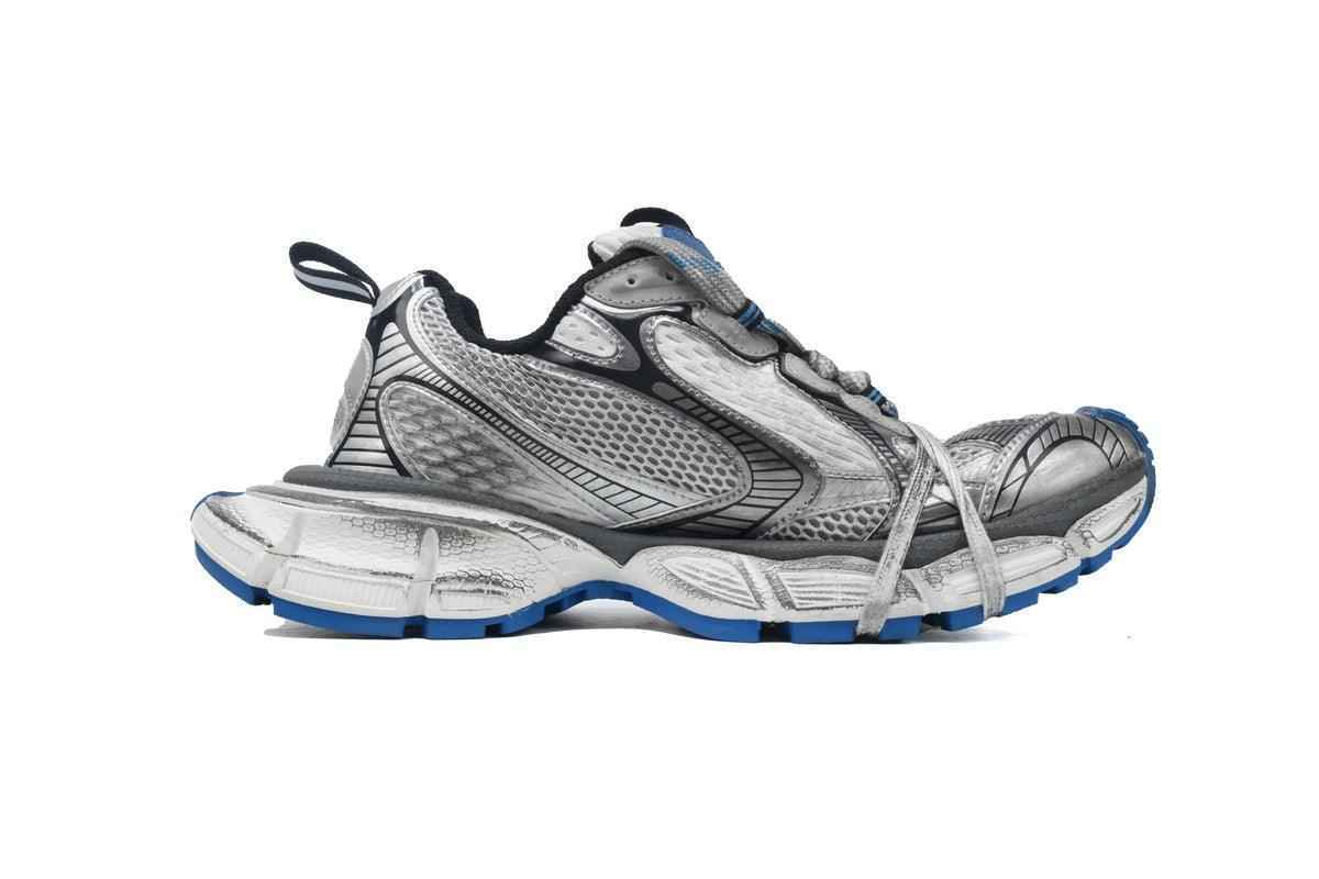 Custom BLCG Circuit Sneaker 'Worn-Out - Grey Blue