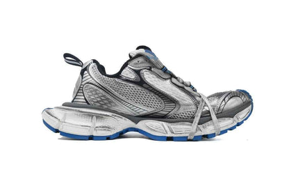 Custom BLCG Circuit Sneaker 'Worn-Out - Grey Blue