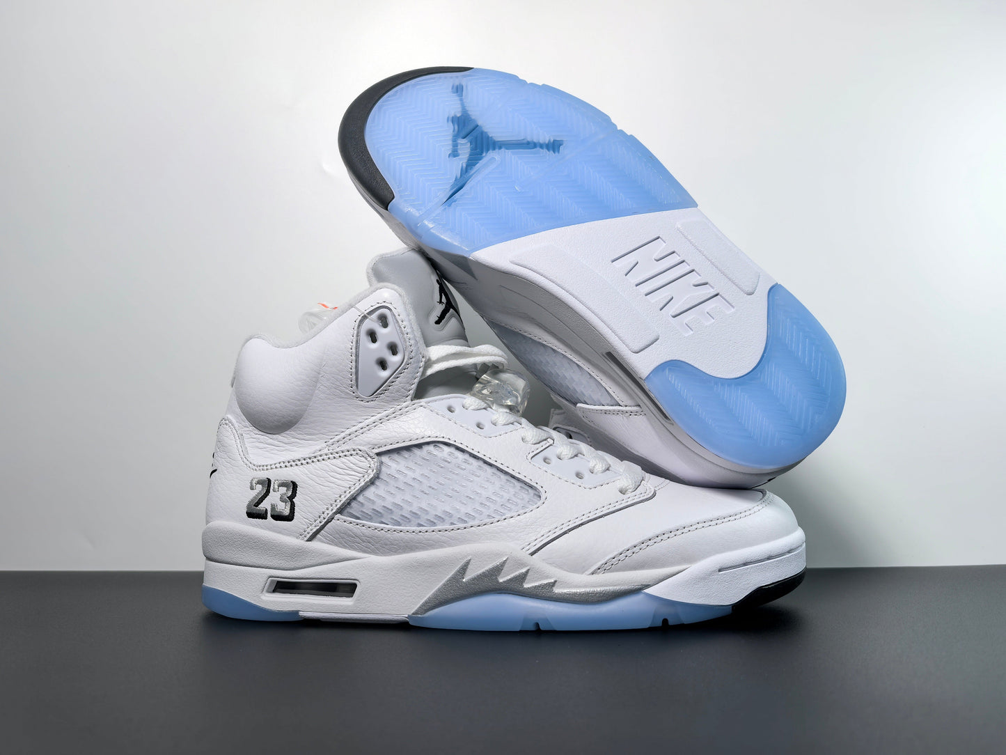 Air Jordan 5 OG White Metallic Luxury Urban Wear