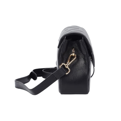 Soft Lambskin Mini Flap Crossbody Bag – Quilted Leather Shoulder Purse MiamiLeathers.com