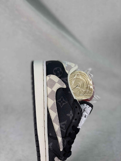 Custom Travis Scott x Fragment x Air Jordan 1 Low TS x LV DM7866-512