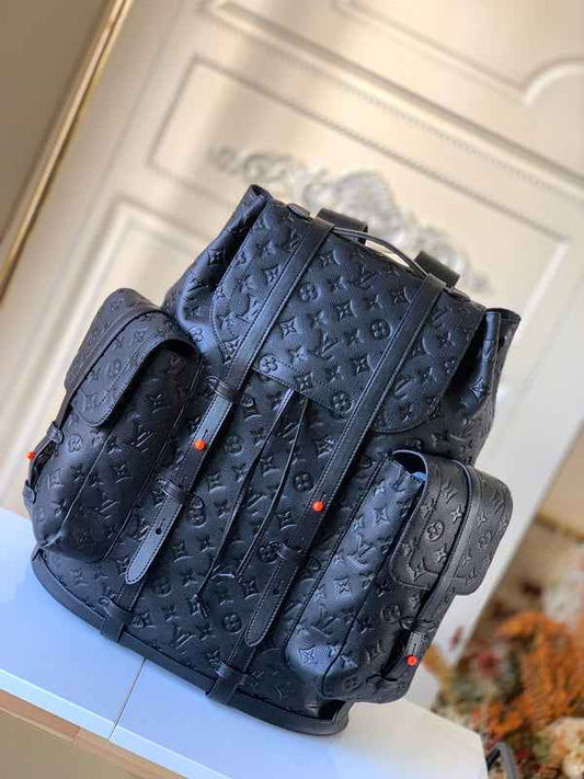 Wolvess Monogram Backpacks - 078