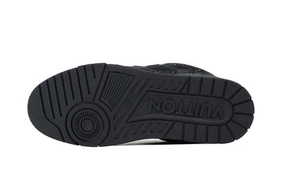 Monogram All Black Diamond Surface Monogram Sneaker